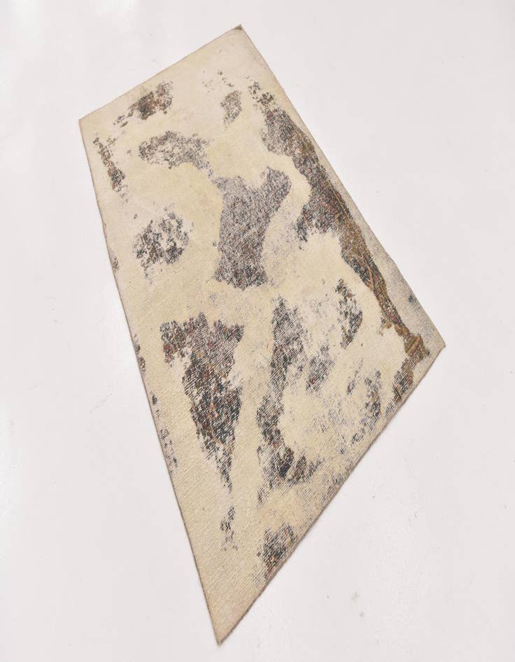 Detail image of  4' x 5' 10  Hand Knotted Ultra Vintage Persian Wool Rug