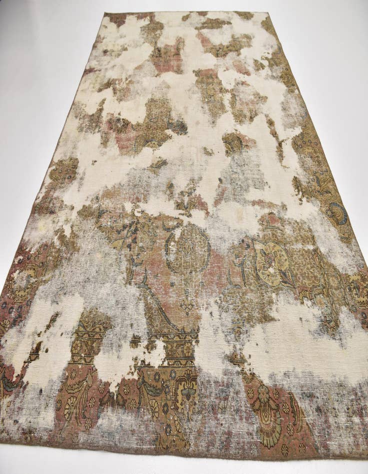 Detail image of  8' 4 x 11' 7  Hand Knotted Ultra Vintage Persian Wool Rug