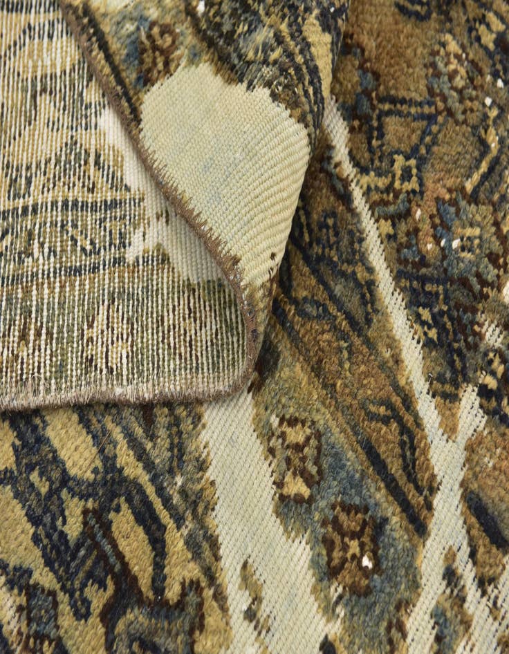 Detail image of  8' 2 x 10' 7  Hand Knotted Ultra Vintage Persian Wool Rug