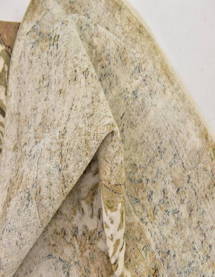 Detail image of  8' x 12' 3  Hand Knotted Ultra Vintage Persian Wool Rug