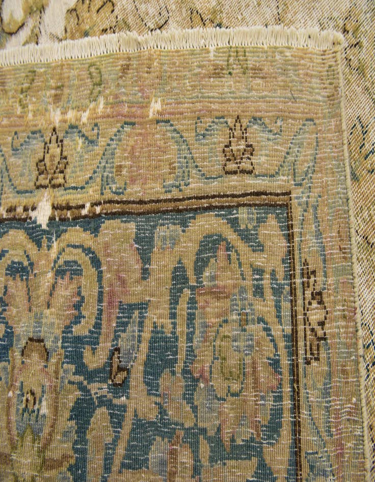 Detail image of  8' x 12' 3  Hand Knotted Ultra Vintage Persian Wool Rug