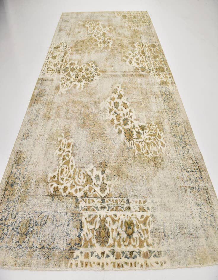 Detail image of  8' x 12' 3  Hand Knotted Ultra Vintage Persian Wool Rug