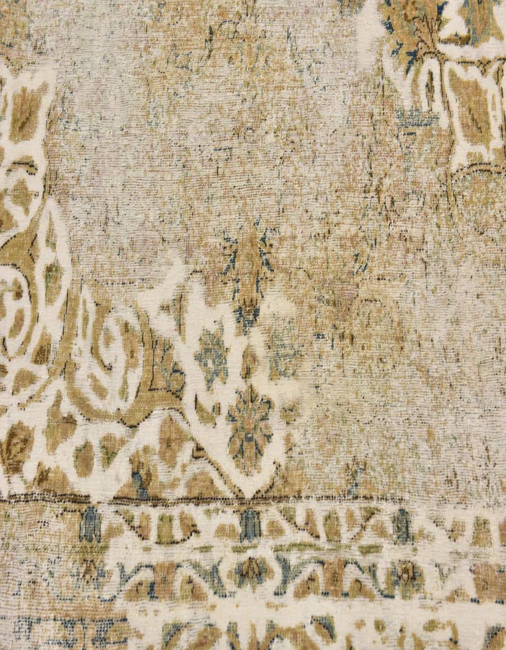 Detail image of  8' x 12' 3  Hand Knotted Ultra Vintage Persian Wool Rug