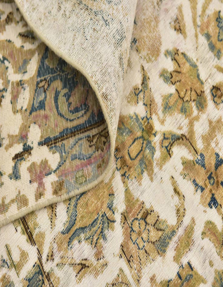 Detail image of  8' x 12' 3  Hand Knotted Ultra Vintage Persian Wool Rug