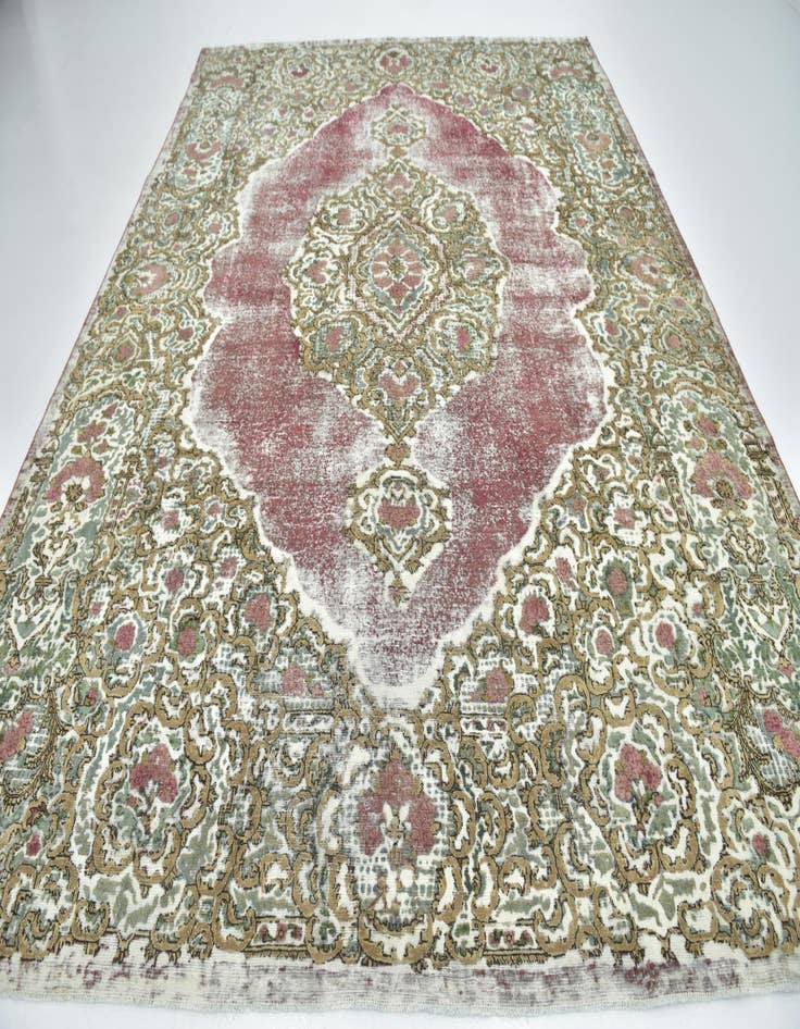 Detail image of  9' 10 x 12' 7  Hand Knotted Ultra Vintage Persian Wool Rug