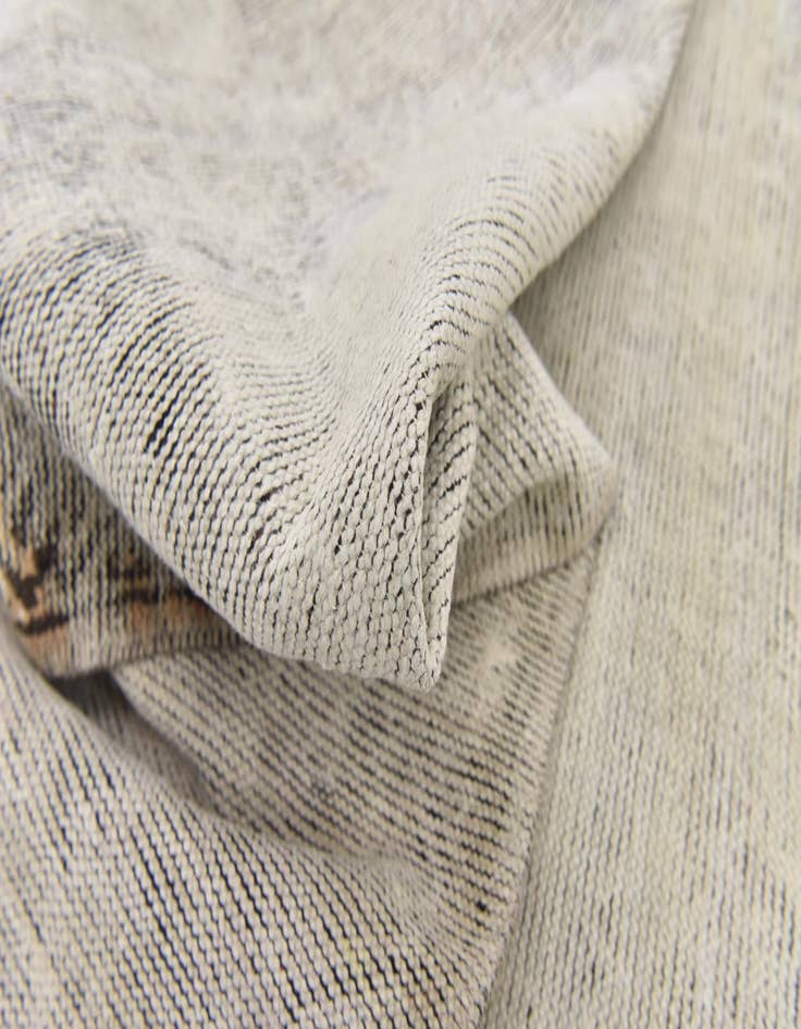 Detail image of  3' 9 x 5' 8  Hand Knotted Ultra Vintage Persian Wool Rug