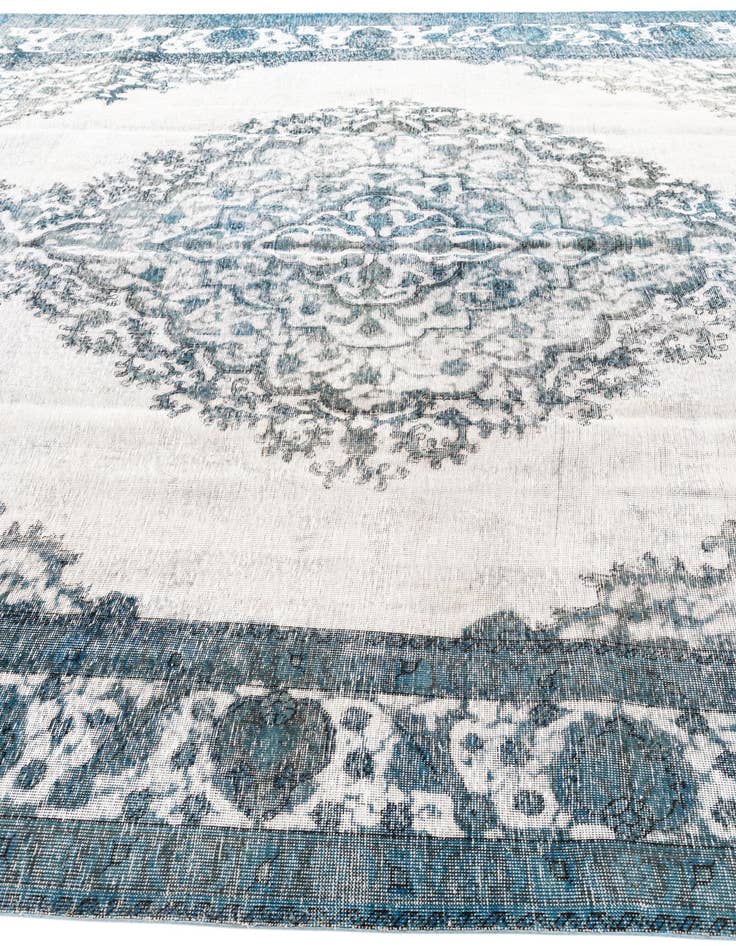 Detail image of  10' x 12' 3  Hand Knotted Ultra Vintage Persian Wool Rug