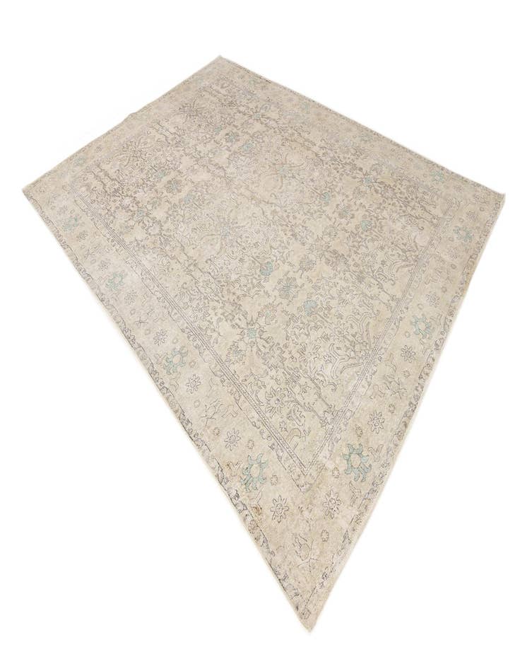 Detail image of  9' 6 x 12' 6  Hand Knotted Ultra Vintage Persian Wool Rug