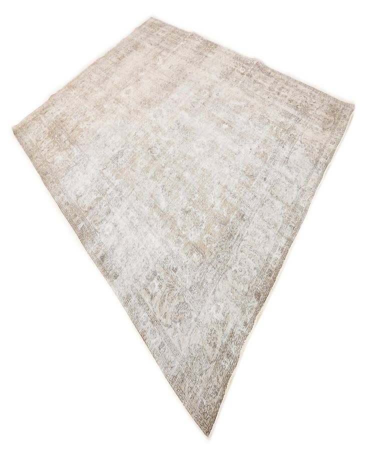 Detail image of  8' x 10' 10  Hand Knotted Ultra Vintage Persian Wool Rug