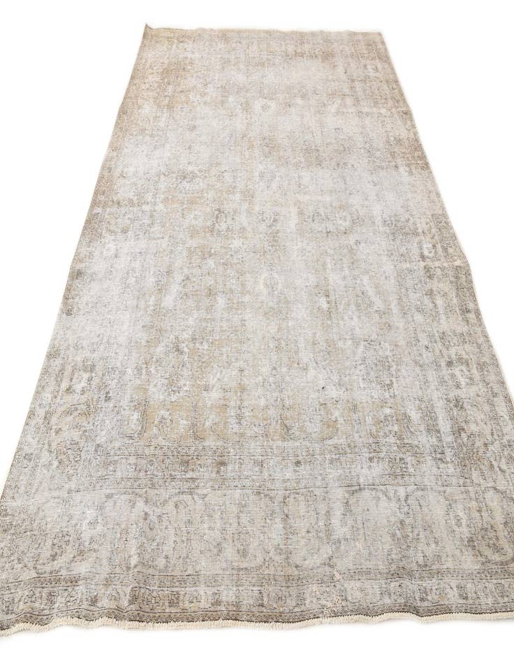 Detail image of  8' x 10' 10  Hand Knotted Ultra Vintage Persian Wool Rug