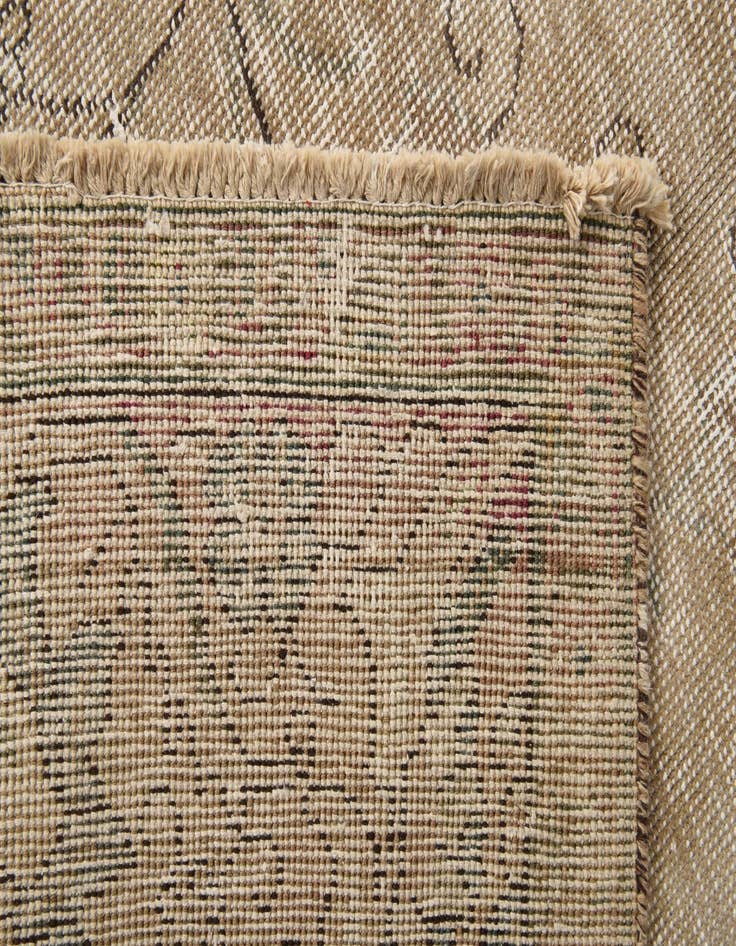 Detail image of  9' 4 x 12' 1  Hand Knotted Ultra Vintage Persian Wool Rug