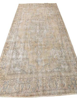 Detail image of  9' 4 x 12' 1  Hand Knotted Ultra Vintage Persian Wool Rug