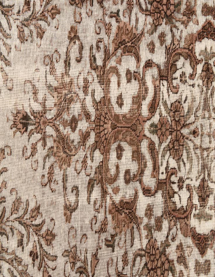 Detail image of  9' 3 x 13' 2  Hand Knotted Ultra Vintage Persian Wool Rug