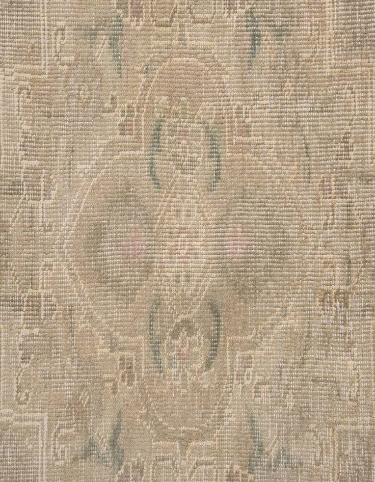 Detail image of  10' x 13'  Hand Knotted Ultra Vintage Persian Wool Rug