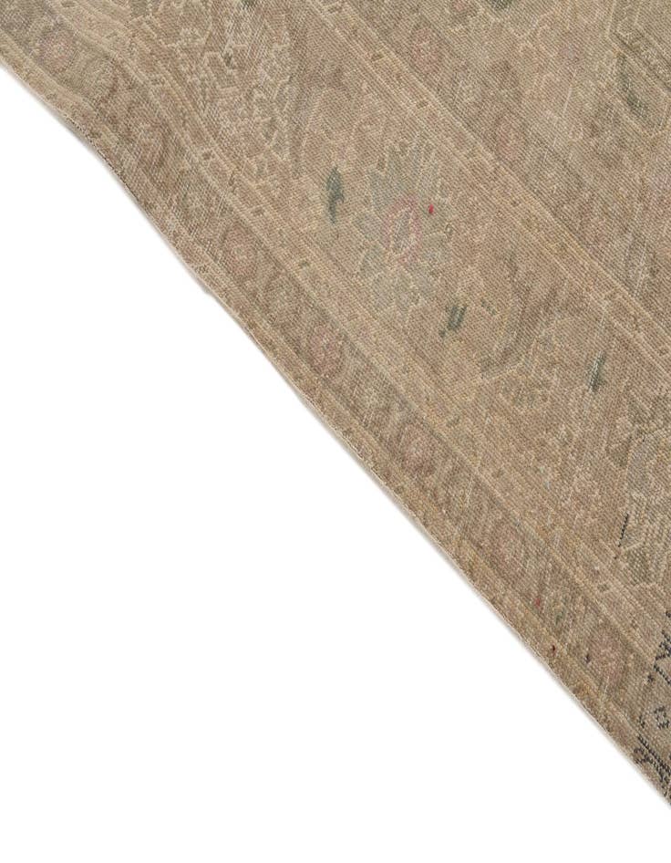 Detail image of  10' x 13'  Hand Knotted Ultra Vintage Persian Wool Rug