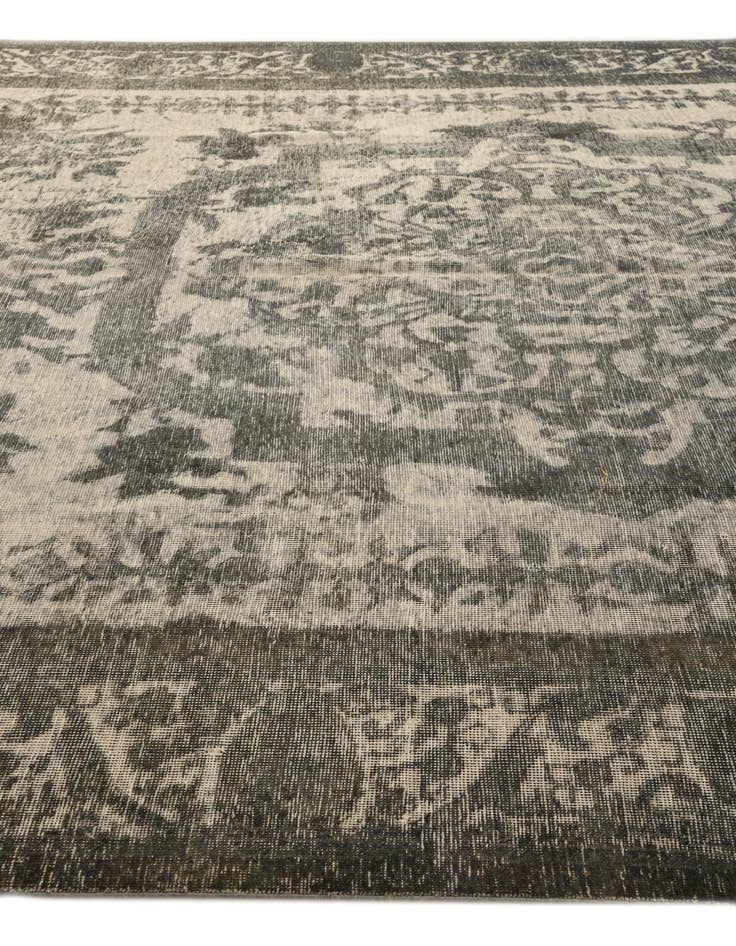 Detail image of  9' 5 x 12' 6  Hand Knotted Ultra Vintage Persian Wool Rug