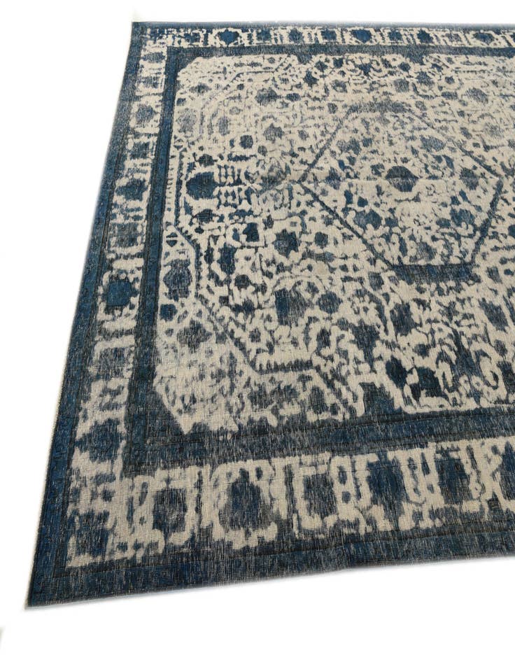 Detail image of  9' 8 x 12' 5  Hand Knotted Ultra Vintage Persian Wool Rug