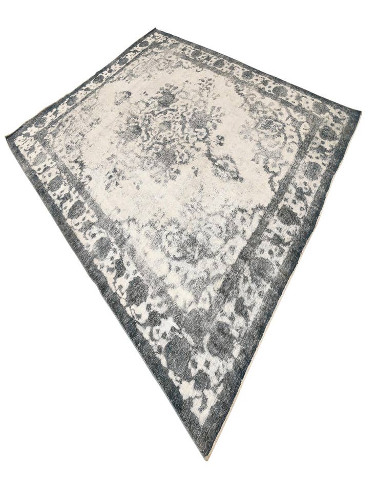 Detail image of  9' x 11' 9  Hand Knotted Ultra Vintage Persian Wool Rug