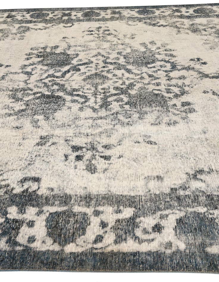 Detail image of  9' x 11' 9  Hand Knotted Ultra Vintage Persian Wool Rug