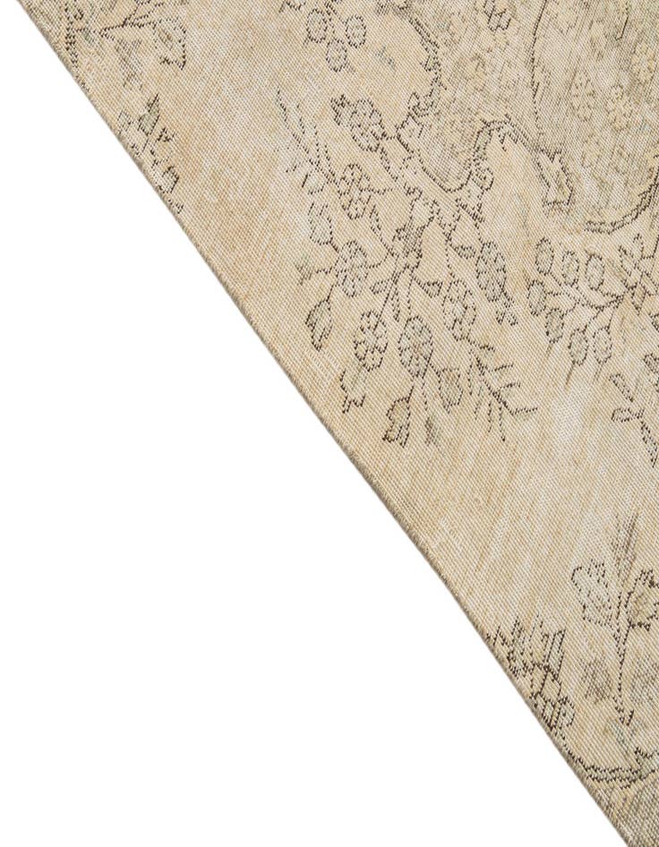 Detail image of  6' 6 x 10'  Hand Knotted Ultra Vintage Persian Wool Rug