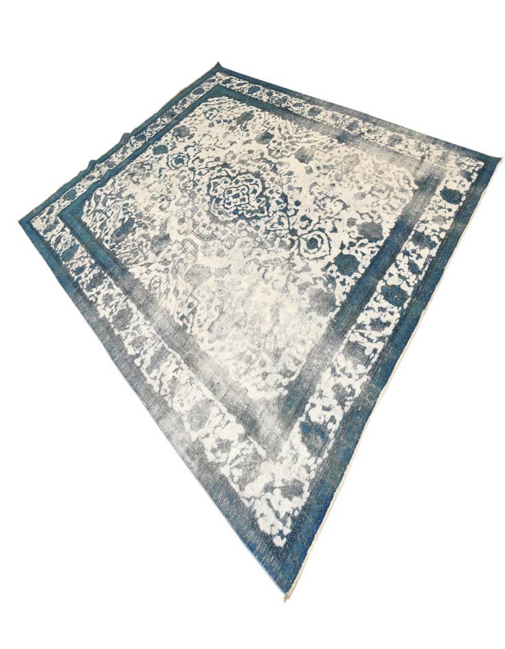 Detail image of  9' 7 x 12' 5  Hand Knotted Ultra Vintage Persian Wool Rug