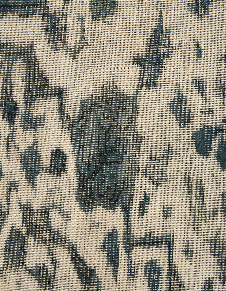 Detail image of  9' 7 x 12' 5  Hand Knotted Ultra Vintage Persian Wool Rug