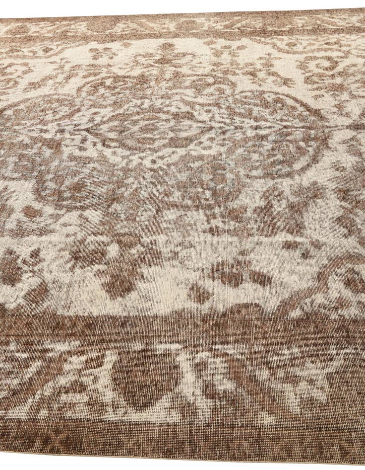 Detail image of  9' 8 x 12' 4  Hand Knotted Ultra Vintage Persian Wool Rug