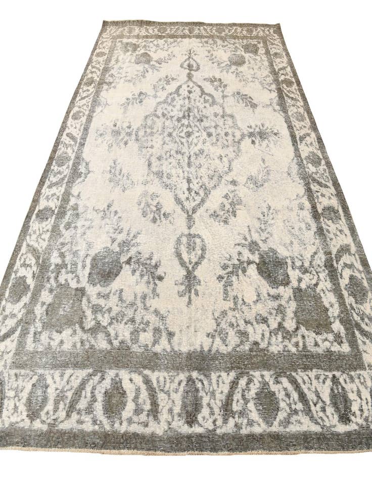 Detail image of  9' 6 x 12' 3  Hand Knotted Ultra Vintage Persian Wool Rug