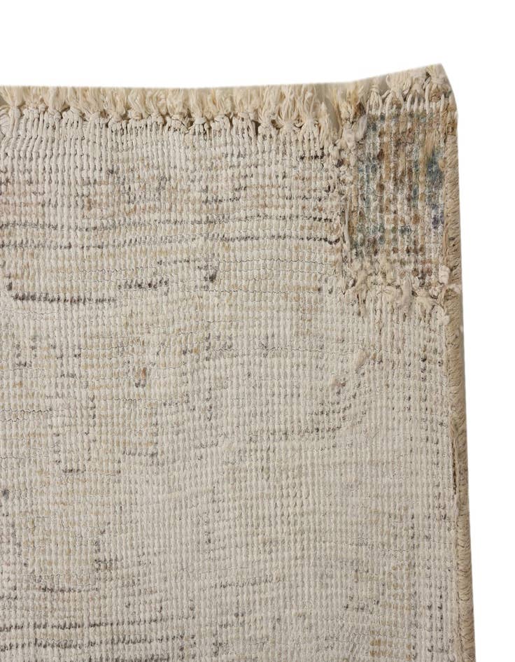 Detail image of  6' 8 x 10'  Hand Knotted Ultra Vintage Persian Wool Rug