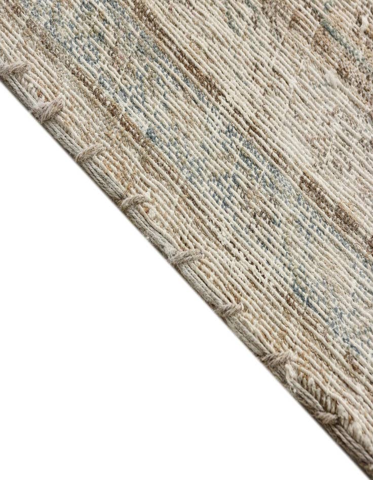 Detail image of  6' 5 x 9' 5  Hand Knotted Ultra Vintage Persian Wool Rug