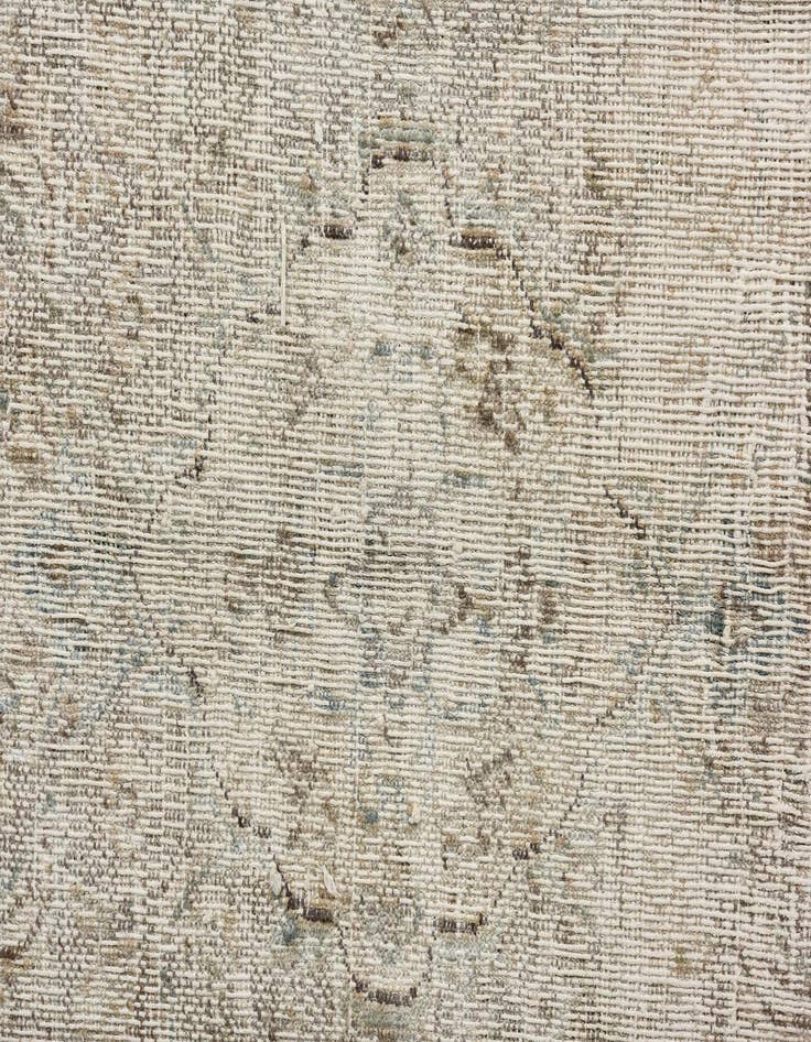 Detail image of  6' 5 x 9' 5  Hand Knotted Ultra Vintage Persian Wool Rug
