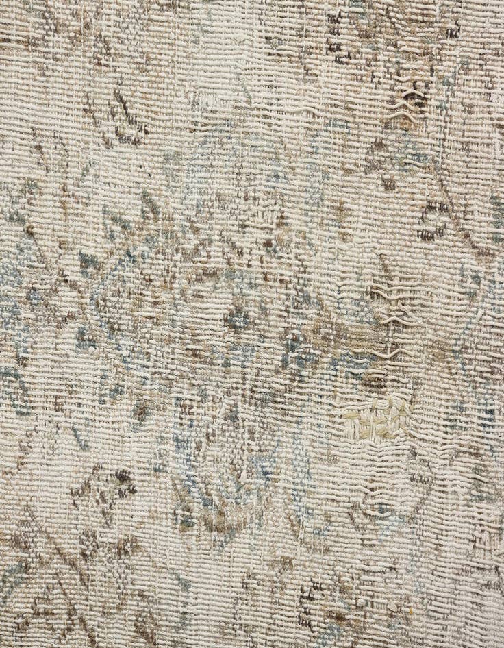 Detail image of  6' 5 x 9' 5  Hand Knotted Ultra Vintage Persian Wool Rug