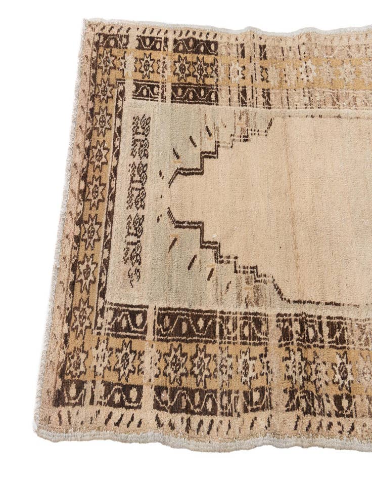 Detail image of  3' x 5'  Hand Knotted Ultra Vintage Persian Wool Rug