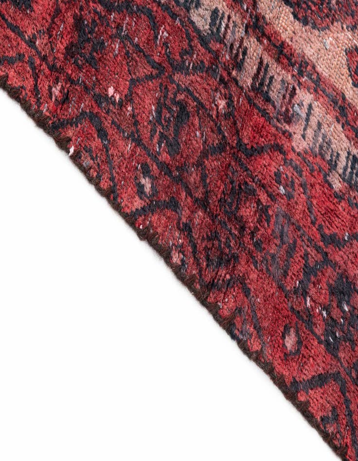 Detail image of  2' 9 x 5' 1  Hand Knotted Ultra Vintage Persian Wool Rug