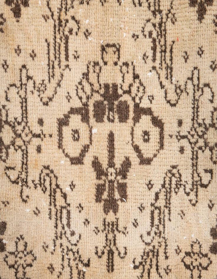 Detail image of  4' x 7'  Hand Knotted Ultra Vintage Persian Wool Rug