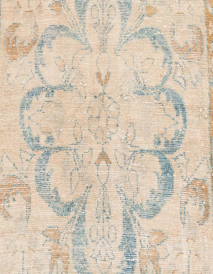 Detail image of  3' x 4' 9  Hand Knotted Ultra Vintage Persian Wool Rug