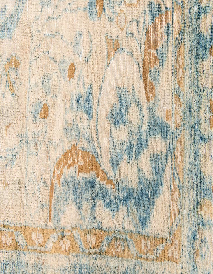 Detail image of  3' x 4' 9  Hand Knotted Ultra Vintage Persian Wool Rug