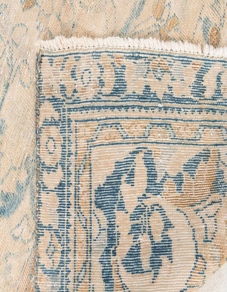 Detail image of  3' x 4' 9  Hand Knotted Ultra Vintage Persian Wool Rug