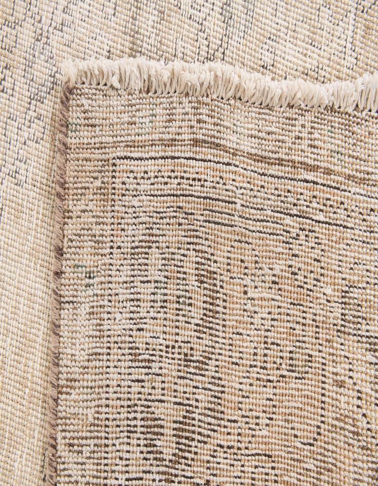 Detail image of  6' 3 x 9' 4  Hand Knotted Ultra Vintage Persian Wool Rug