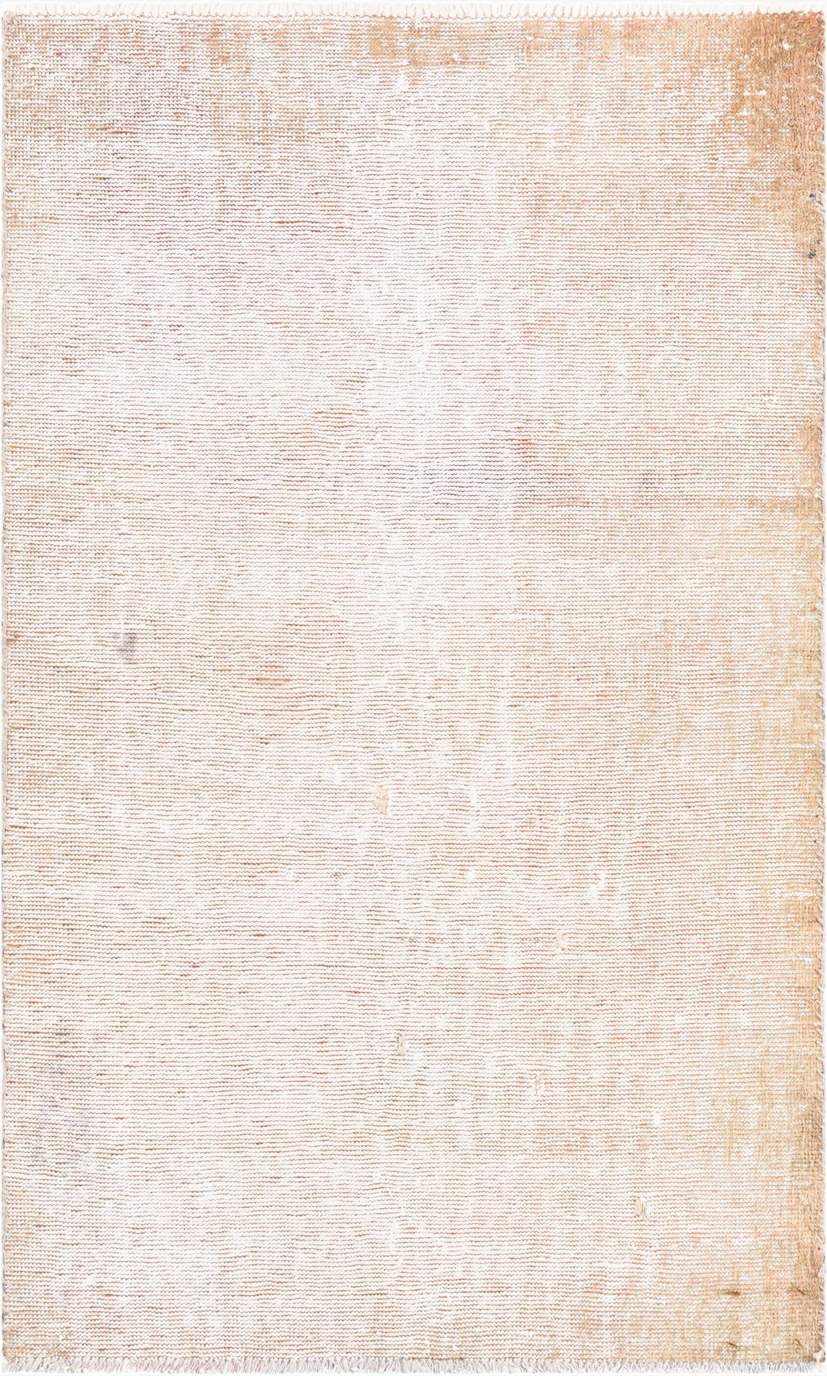  3' 7 x 6'  Hand Knotted Ultra Vintage Persian Wool Rug