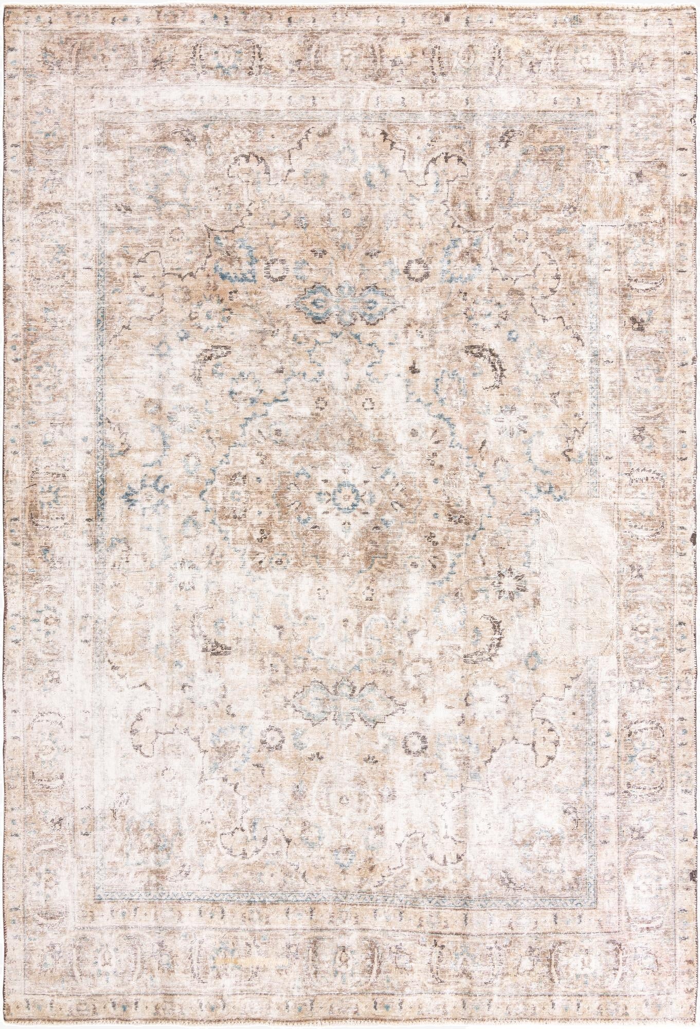  8' 3 x 12'  Hand Knotted Ultra Vintage Persian Wool Rug