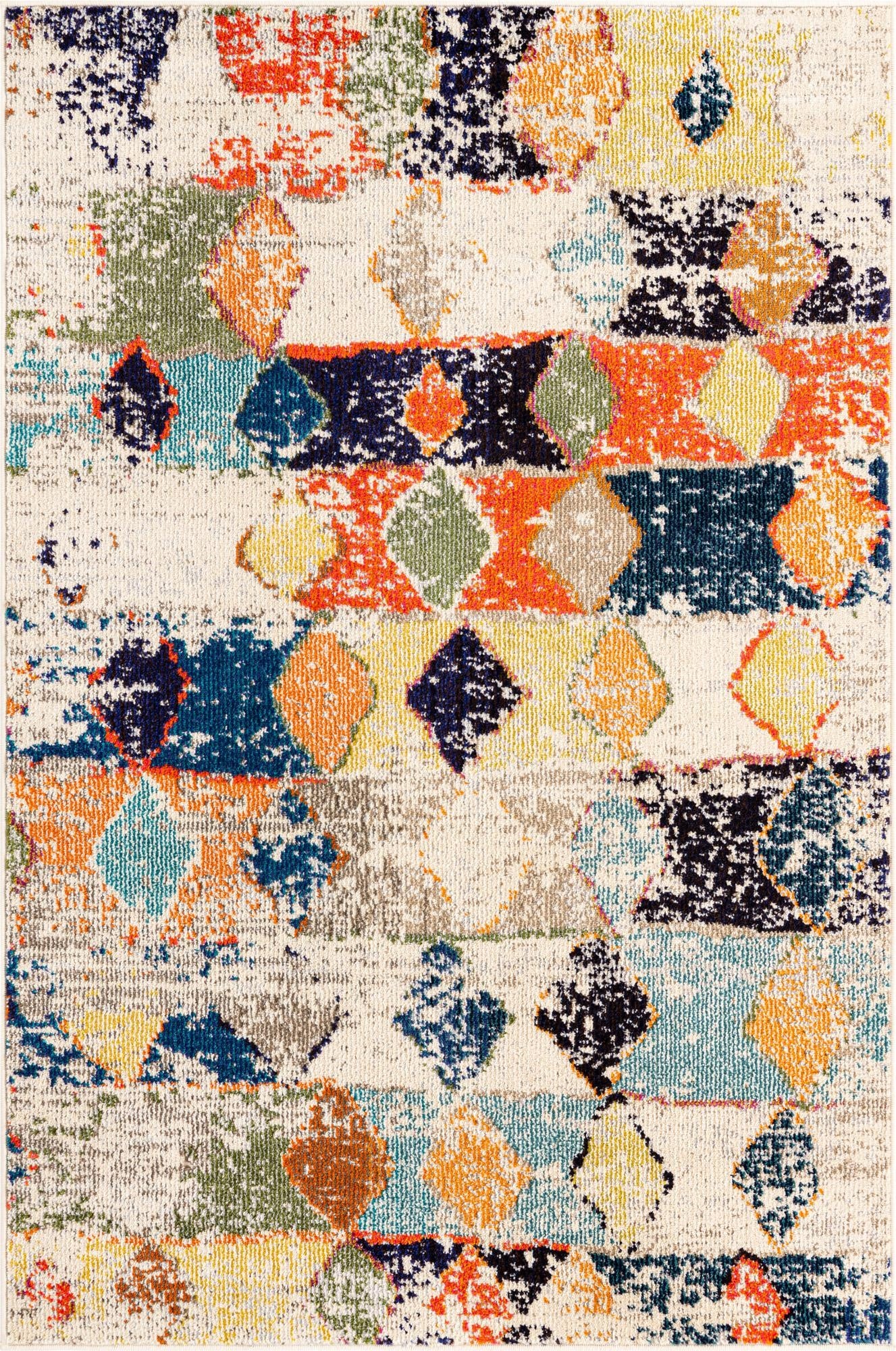  4' x 6'  Washable Vivid Rug