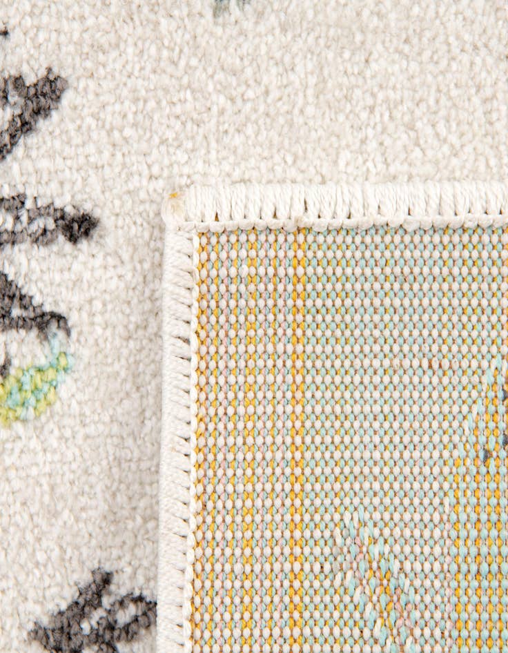 Detail image of  7' 10 x 10' Animals Whimsy Kids Rug