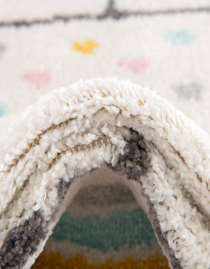 Detail image of  2' 2 x 3' Hopscotch Whimsy Kids Rug