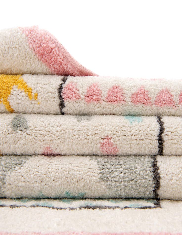 Detail image of  2' 2 x 3' Hopscotch Whimsy Kids Rug