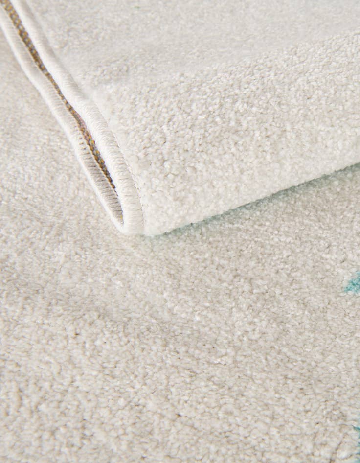 Detail image of  3' 11 x 5' 11 Animals Whimsy Kids Rug