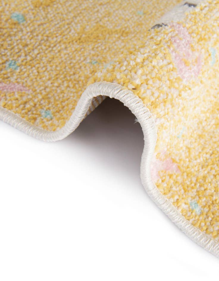 Detail image of  3' 11 x 5' 11 Animals Whimsy Kids Rug