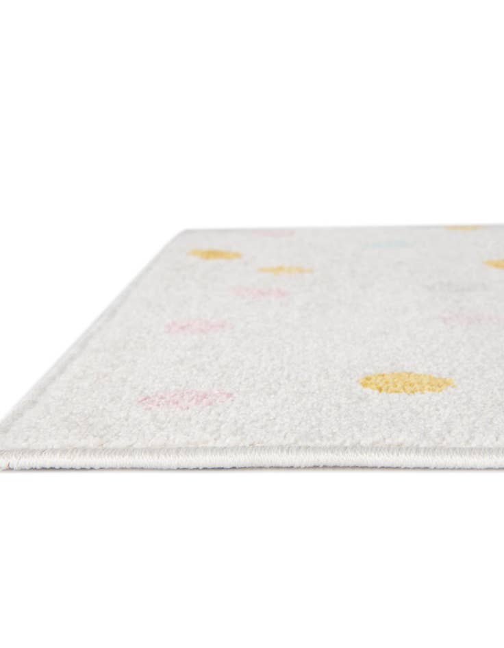 Detail image of  7' 10 x 10' Polka Dot Whimsy Kids Rug
