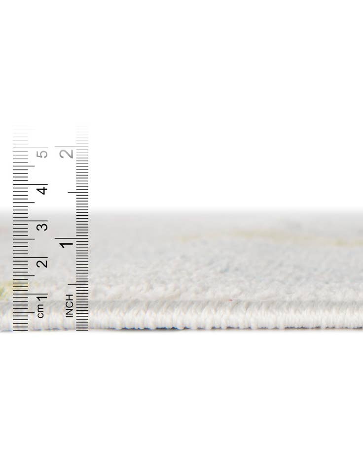 Detail image of  3' 11 x 5' 11 Dinosaur Whimsy Kids Rug