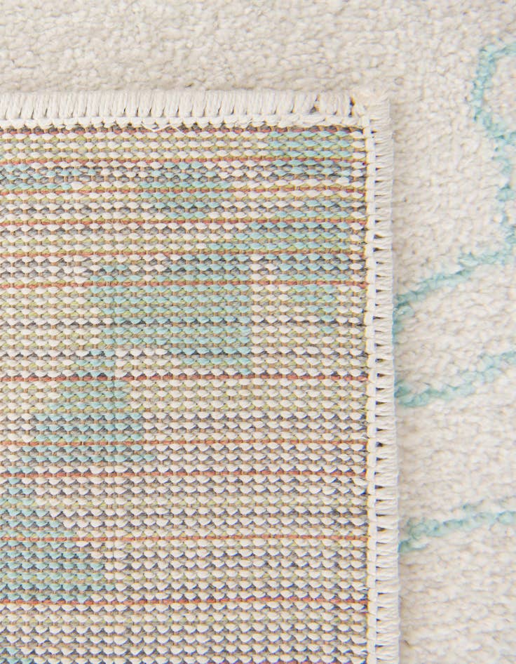 Detail image of  3' 11 x 5' 11 Dinosaur Whimsy Kids Rug